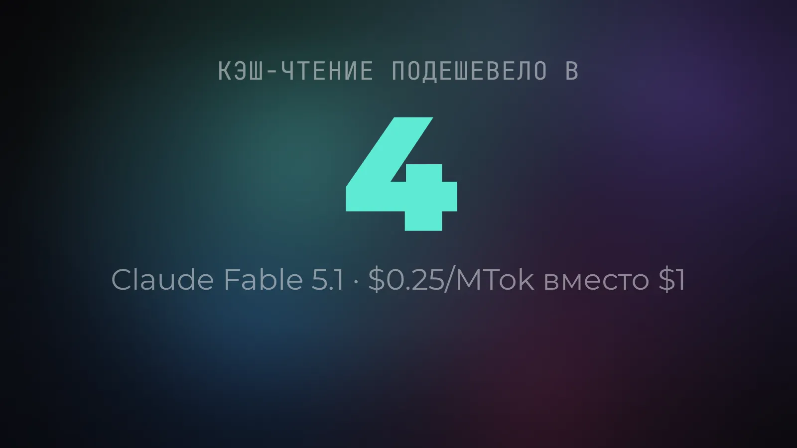 Claude Fable 5.1: та же цена, но агентные сессии до 45% дешевле