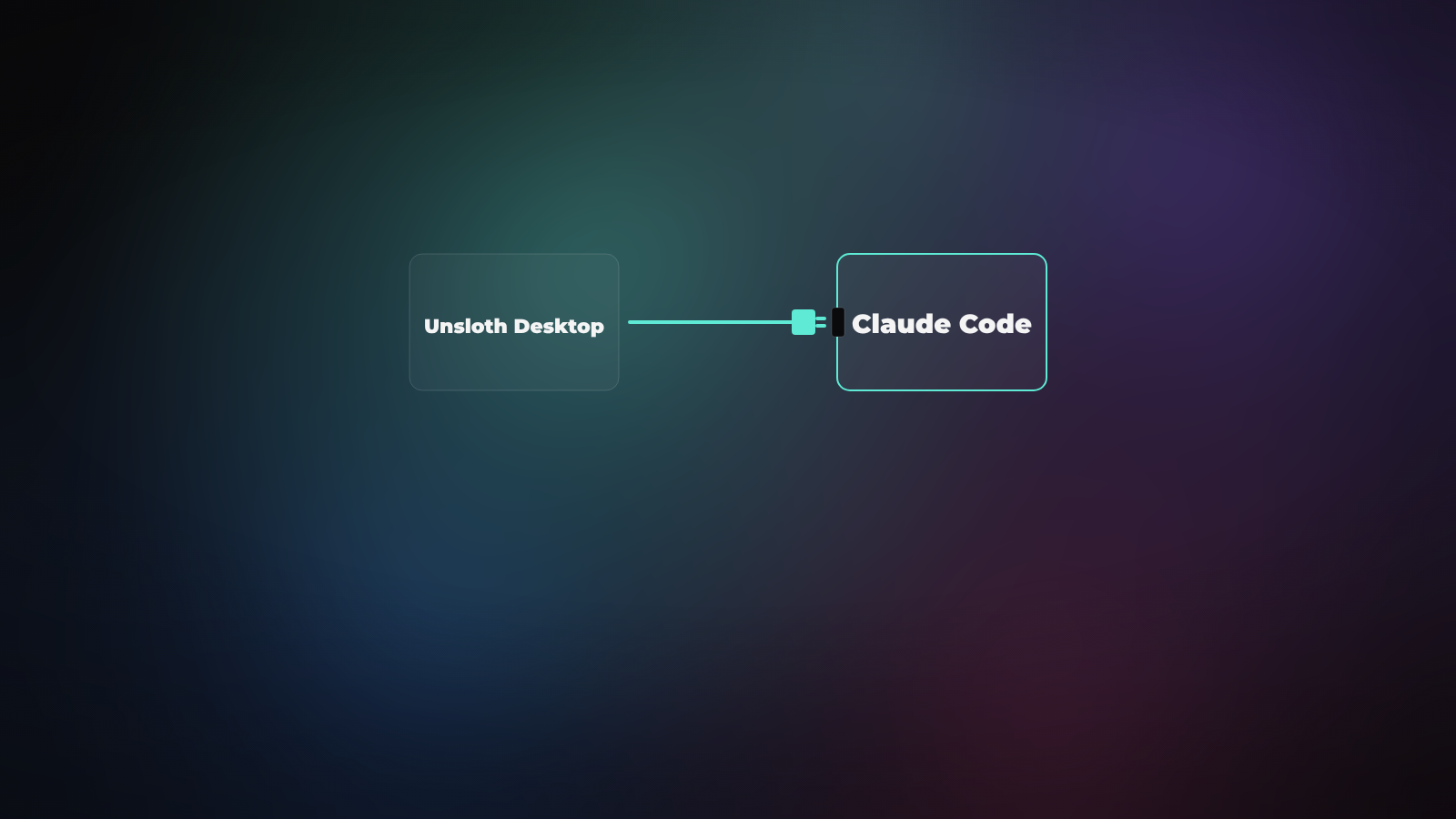 Unsloth Desktop подключается к Claude Code одной командой